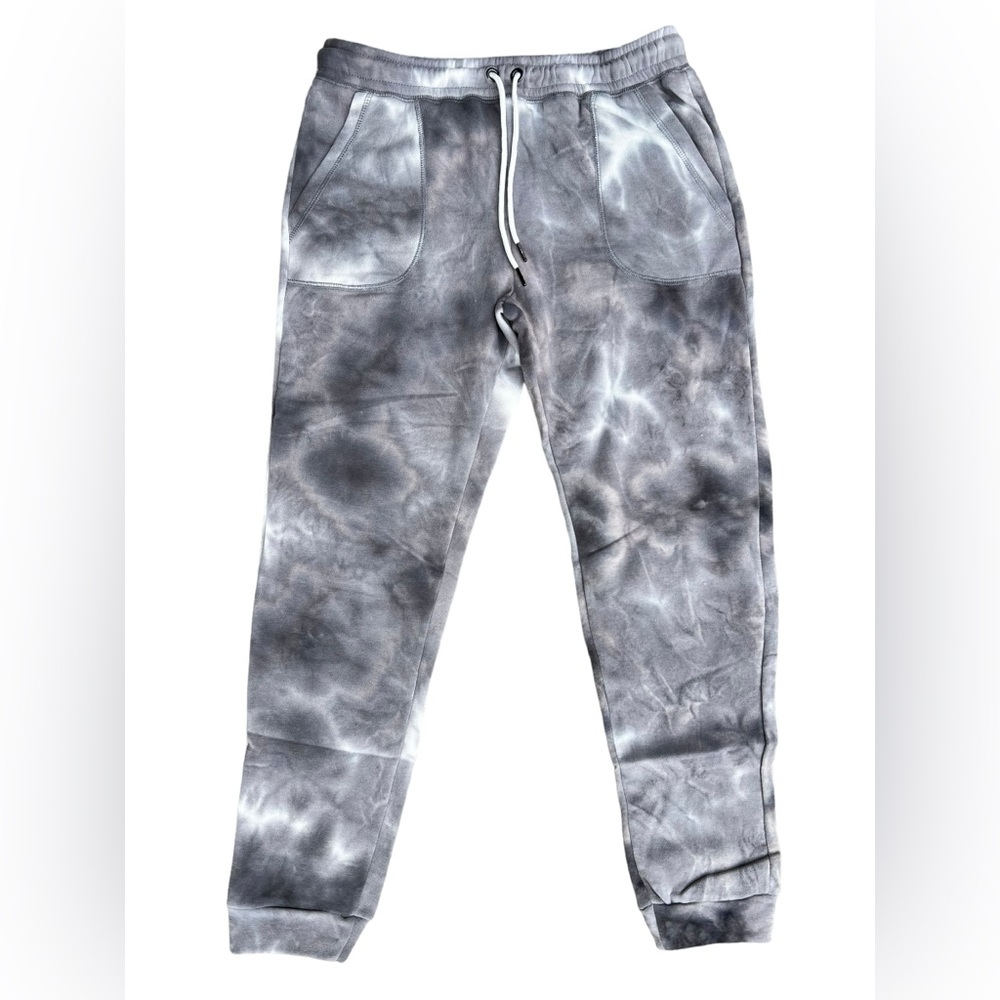 NWT STILLWATER SUPPLY CO Tie Dye Joggers MSRP $50 Pockets Super-Soft Lounge Cozy